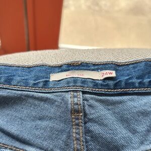 Levi's Blue Ankle & Cropped Jeans